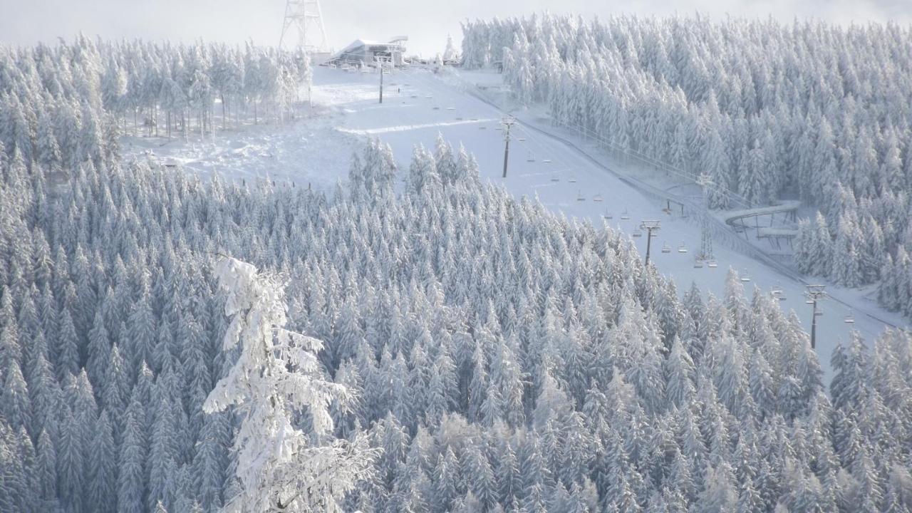 Premium-Ferienwohnungen Bergblick Im Haus Hopfe Goslar Exteriér fotografie